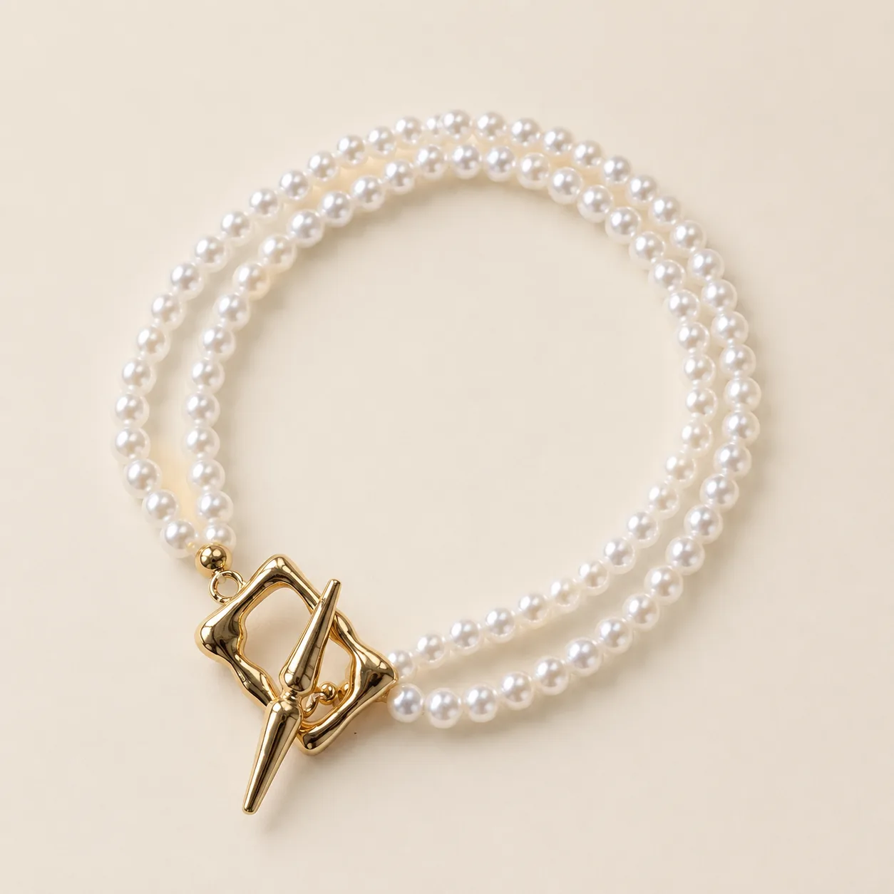 TIDE FRAME Pearl Bracelet detail 7