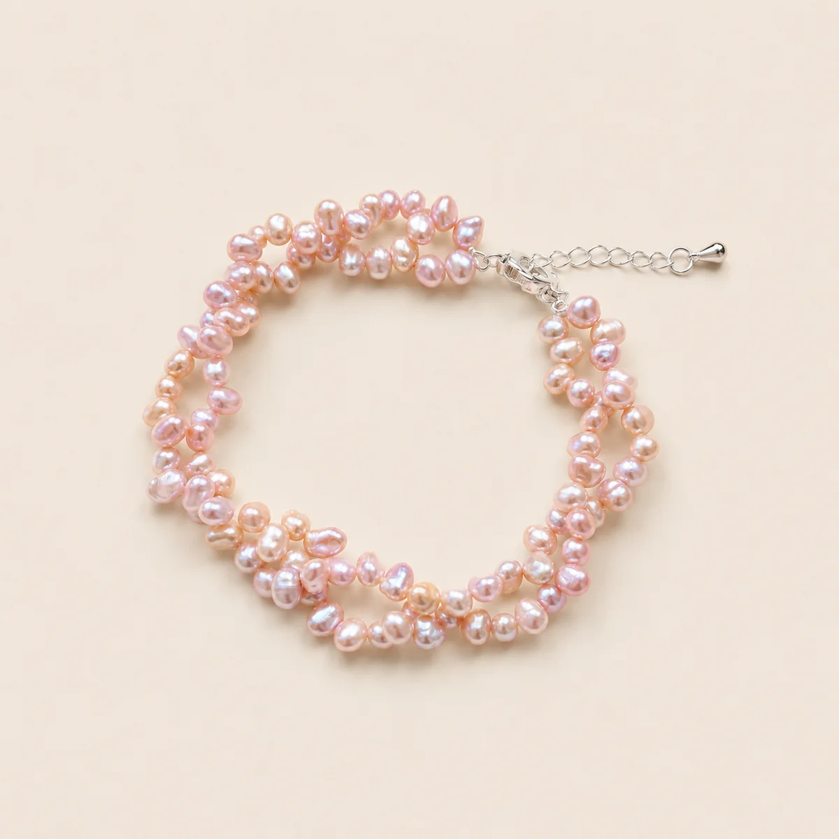 BLUSH PETAL Baroque Pearl Bracelet product view