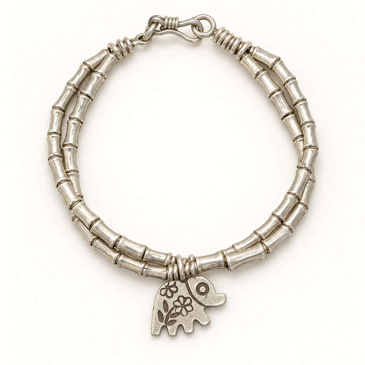 SLV-001 bracelet on a light background