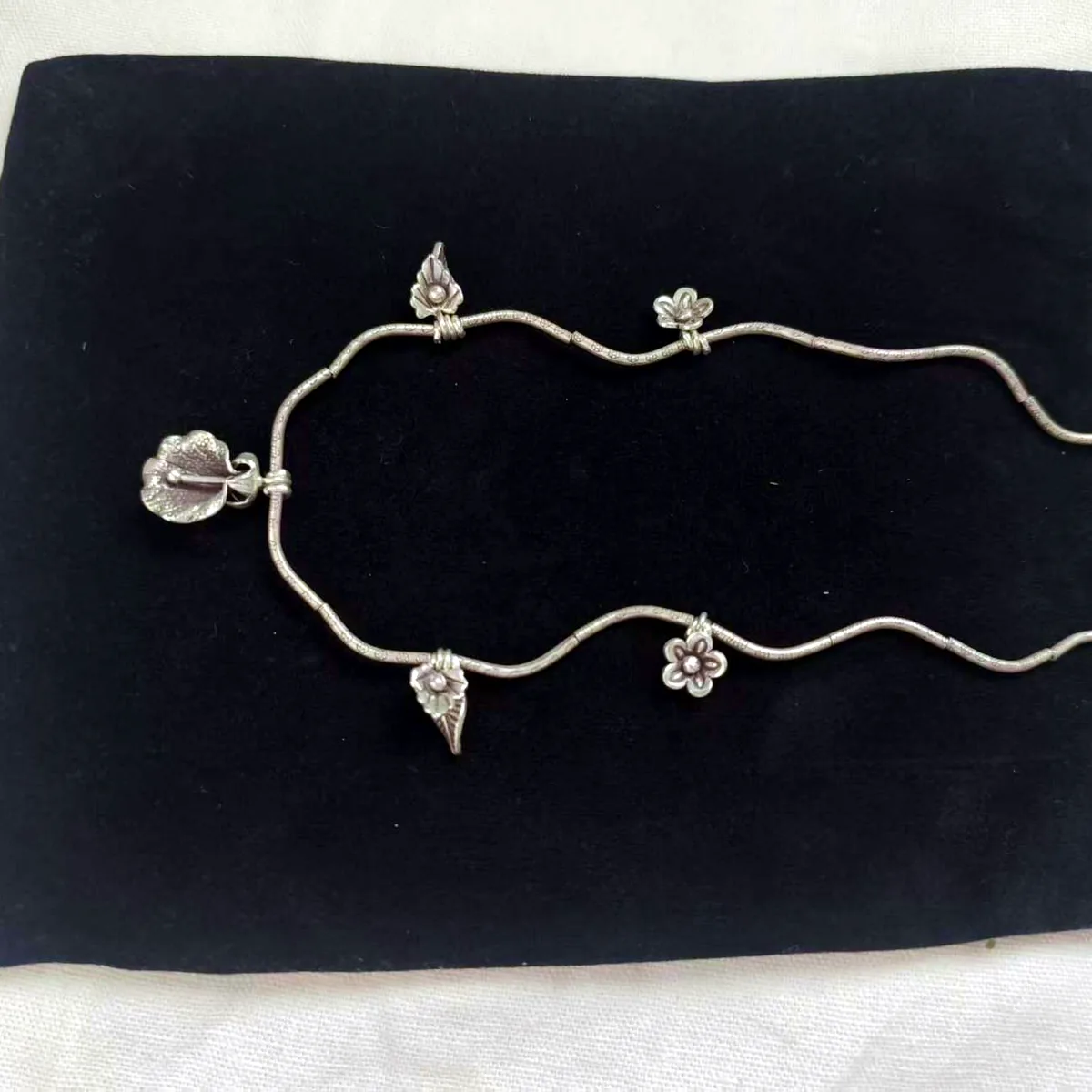 Botanical Charm Long Necklace