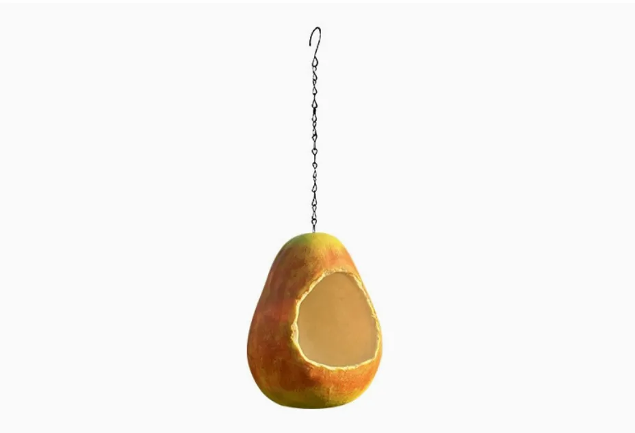 Pear Bird Feeder