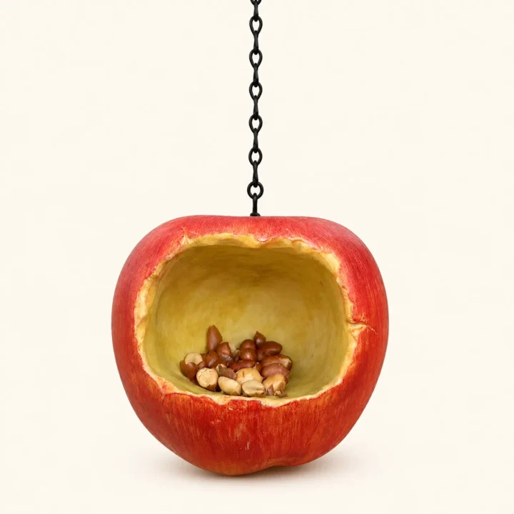 TRIJORA Apple Bird Feeder