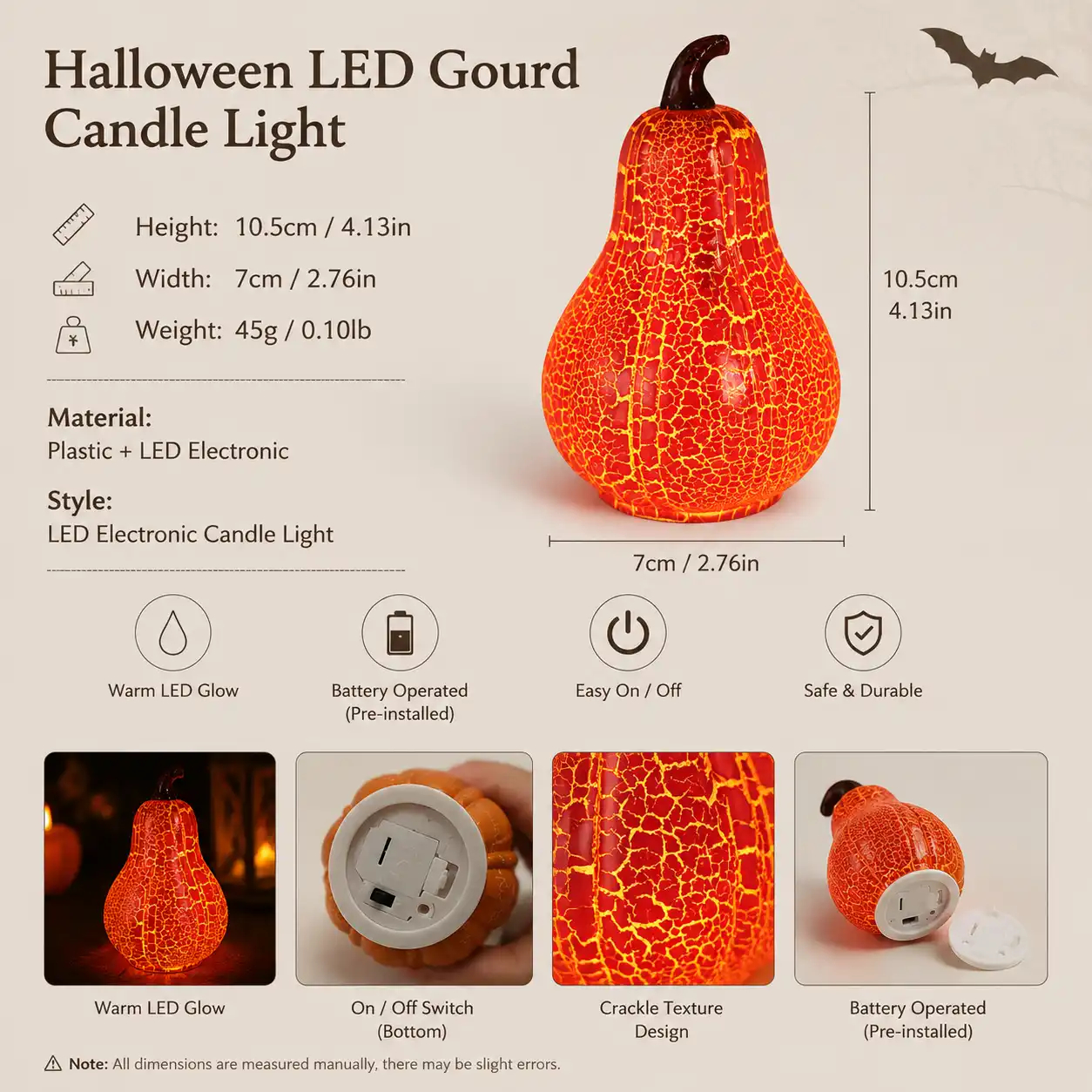 TRIJORA Halloween Glow Collection detail 6