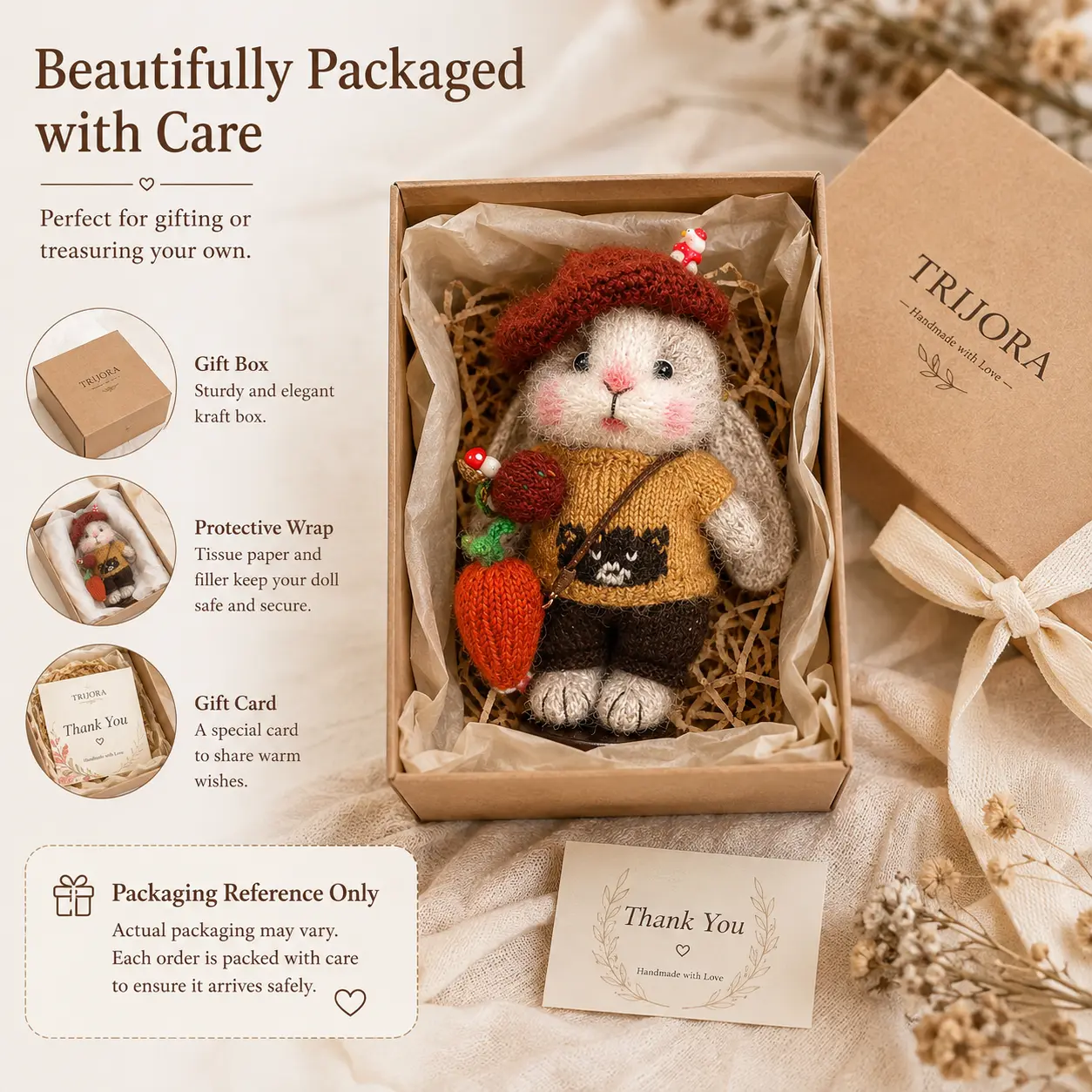 The Little Forest Traveler Bunny detail 4