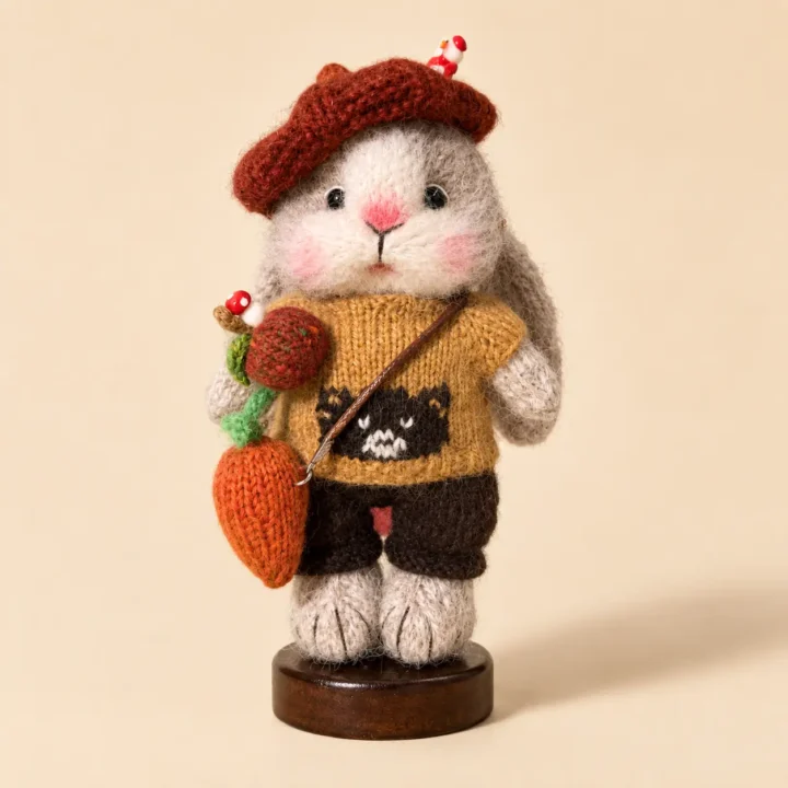 The Little Forest Traveler Bunny