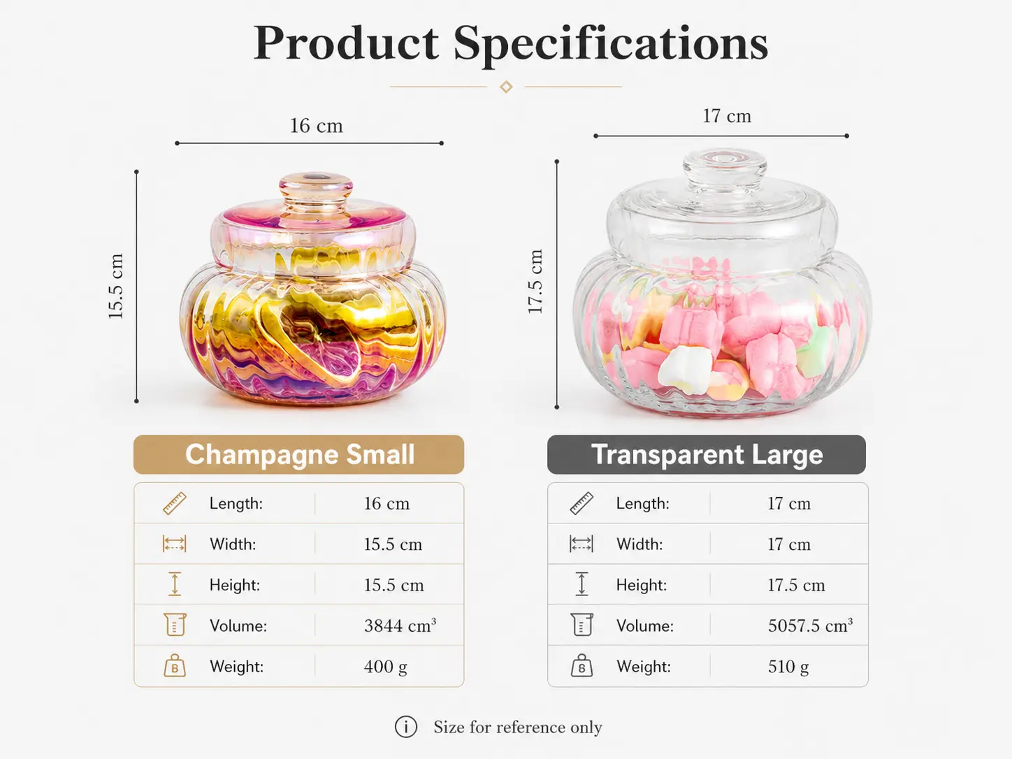 STILL LIGHT — Hand-Blown Glass Storage Jar Collection detail 4