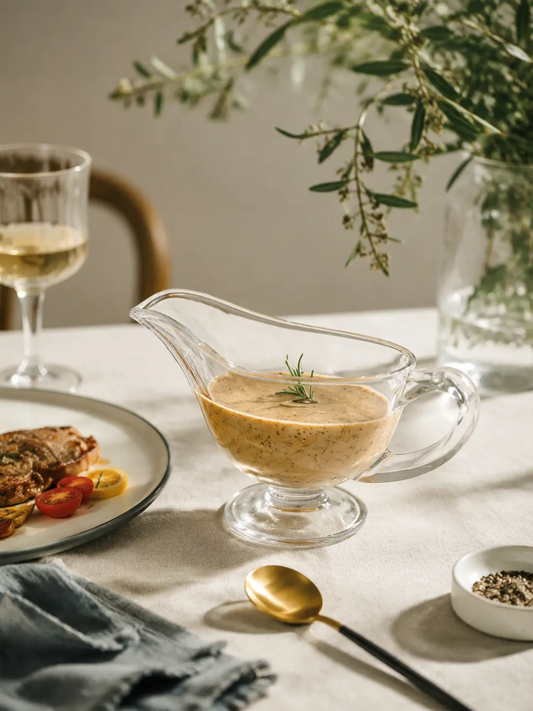 Multifunctional Boat-Shaped Glass Sauce Cup detail 4