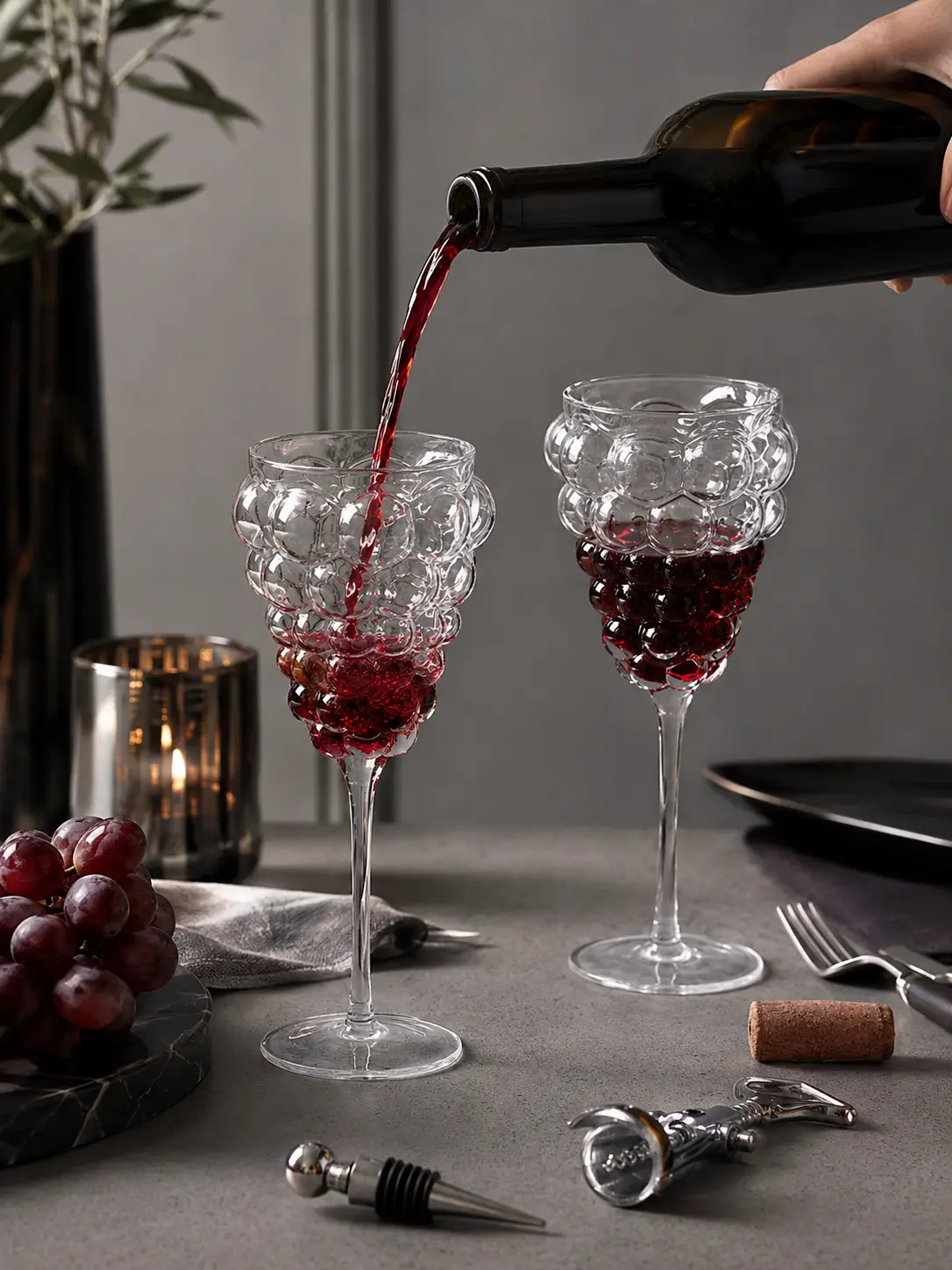 TRIJORA Bubble Glass Collection detail 3
