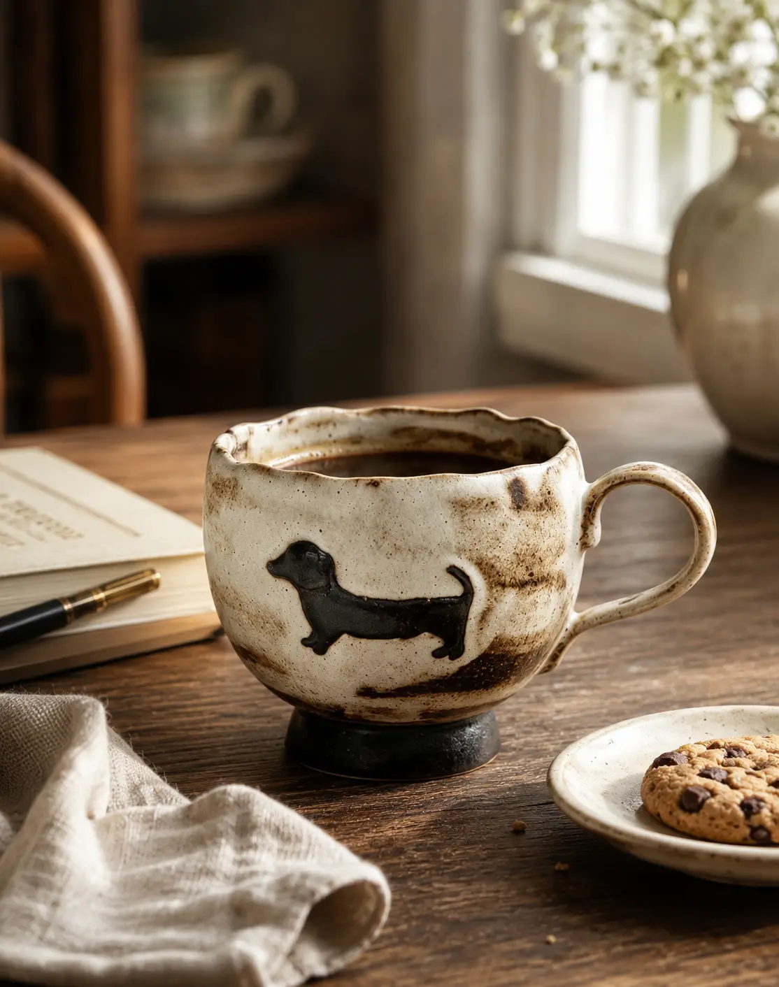 Dachshund Coffee Mug detail 4