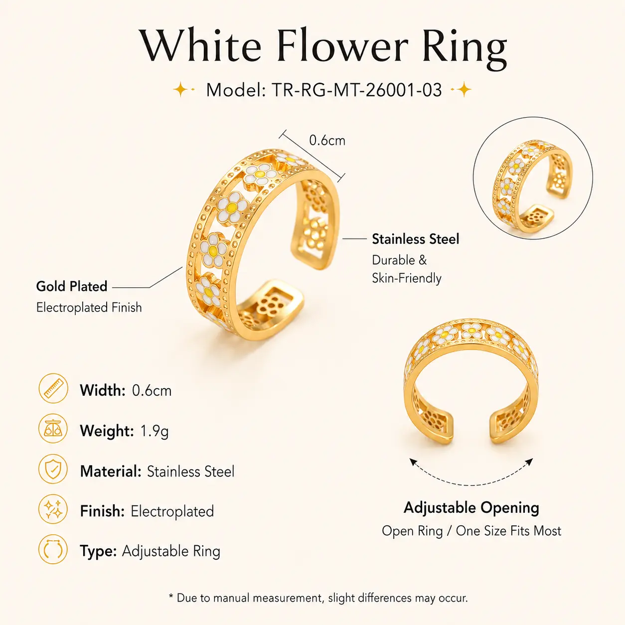 LITTLE JOYS Colorful Ring Collection detail 5