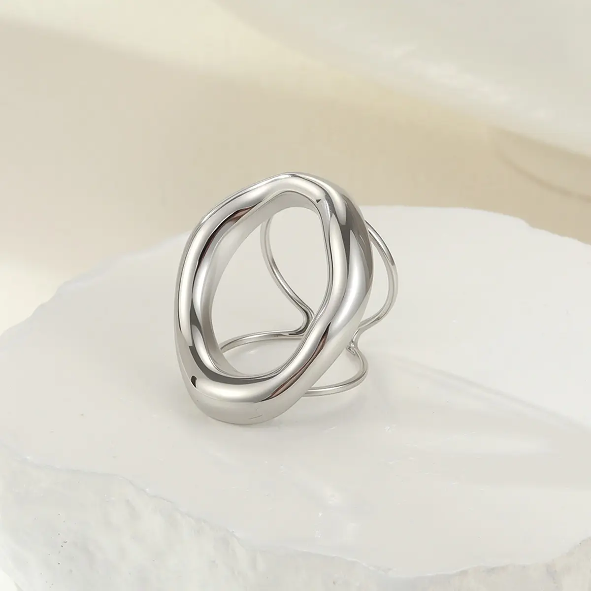 ORBIT FORMS — Organic Circle Jewelry Collection detail 10