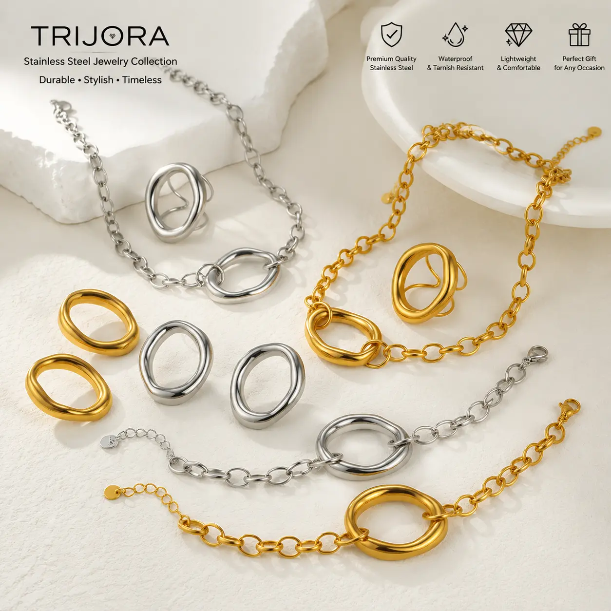 ORBIT FORMS — Organic Circle Jewelry Collection