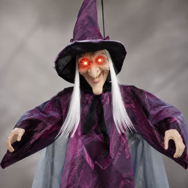 The Hanging Witch — Sound-Activated Halloween Decor styled or worn view