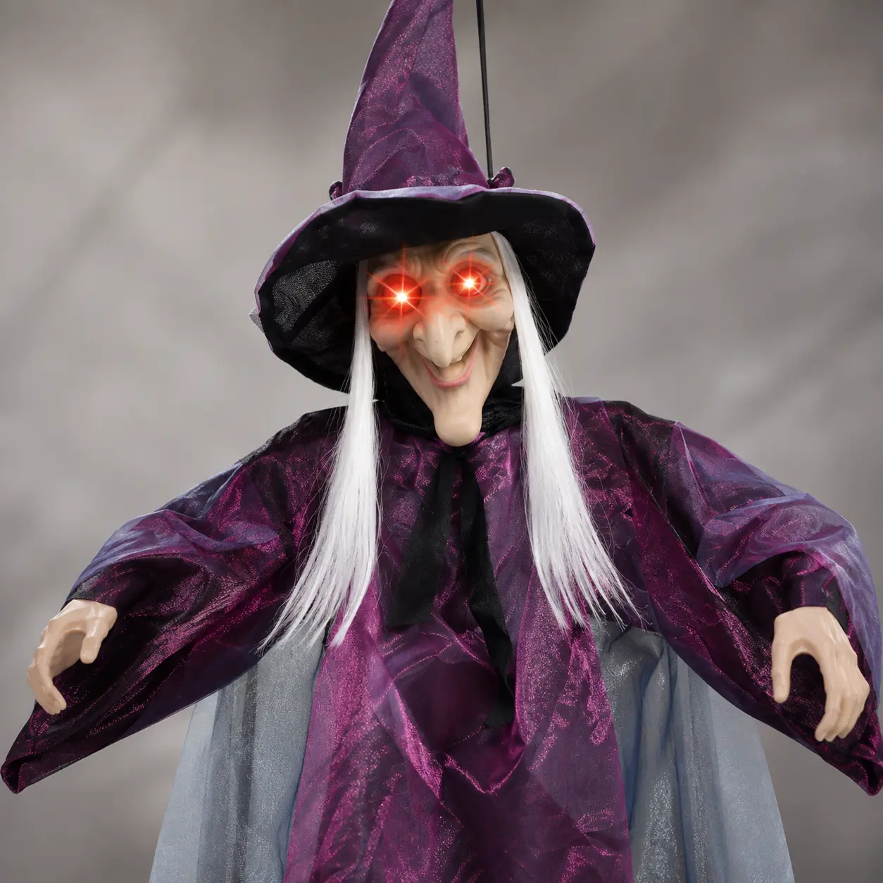 The Hanging Witch — Sound-Activated Halloween Decor detail 2