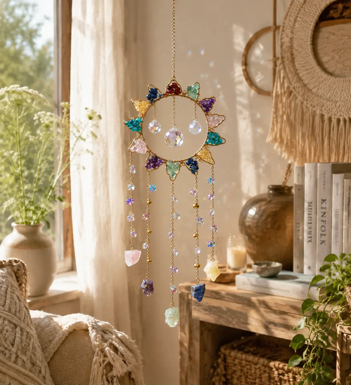 GARDEN OF LIGHT Crystal Sun Catcher