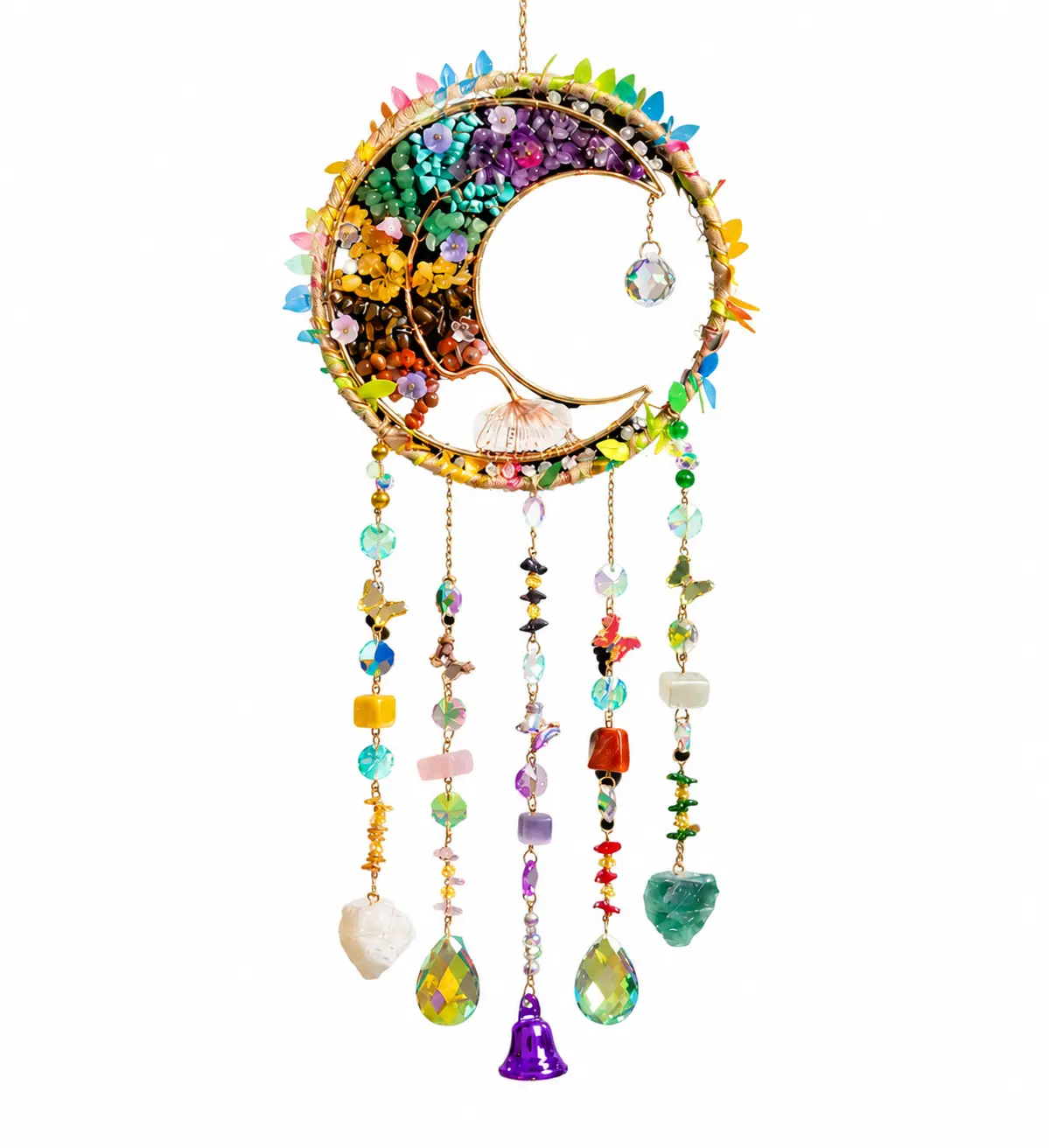 MOON GARDEN Crystal Sun Catcher detail 9