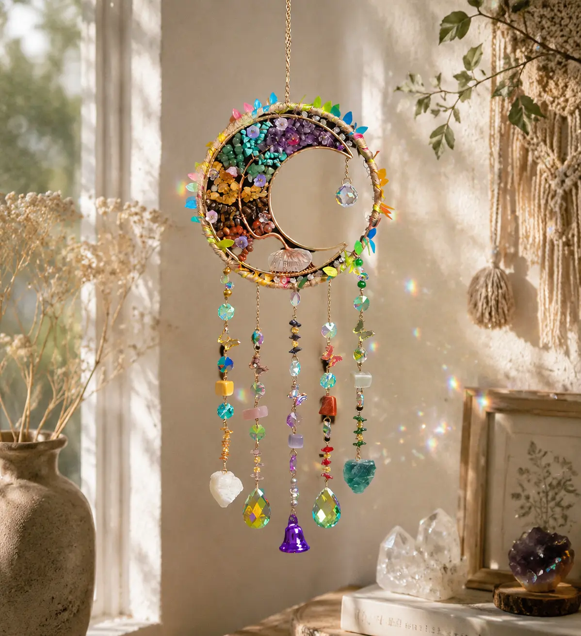 MOON GARDEN Crystal Sun Catcher